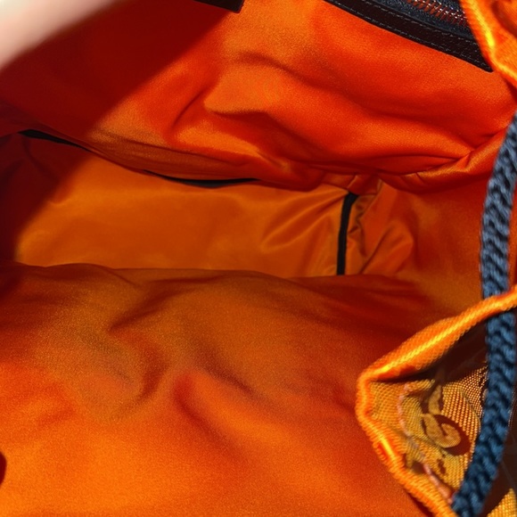 Gucci Off The Grid backpack orange GG ECONYL - Picture 10 of 15